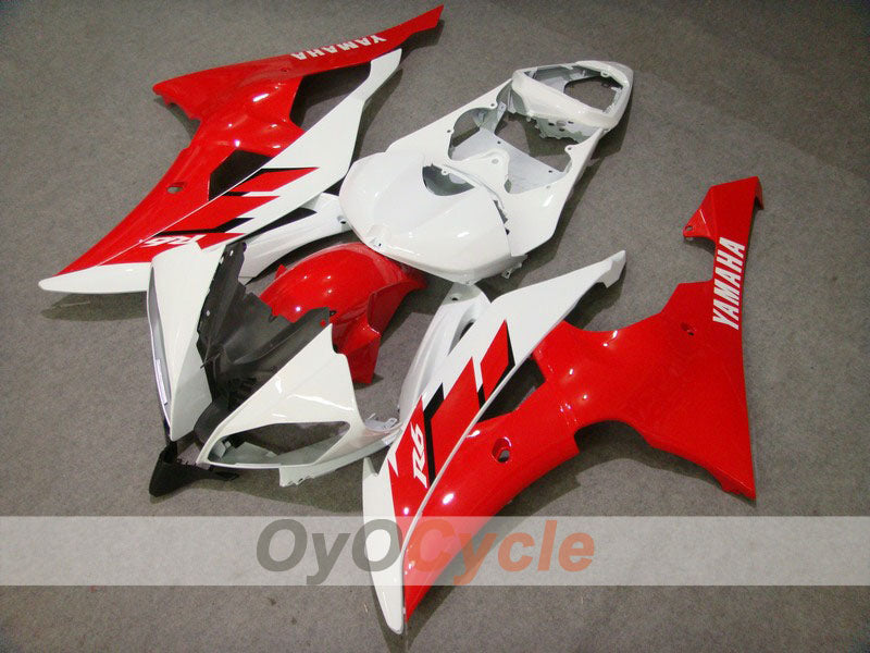 Spritzguss-Verkleidungssatz für YZF-R6 08-16 - Rot, Schwarz - Werksstil #OYO87900978 Hauptbild