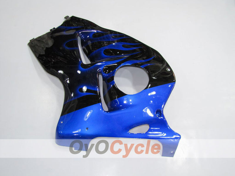 Einspritz-Verkleidungssatz für 99-07 GSXR1300 Hayabusa - Blau, Schwarz - Flamme #OYO87902879 Zweitbild
