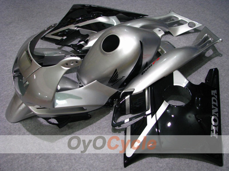 Verkleidungssatz für Honda CBR600 F2, 91-94 - Schwarz, Silber - Werksdesign #OYO87903100 Hauptbild
