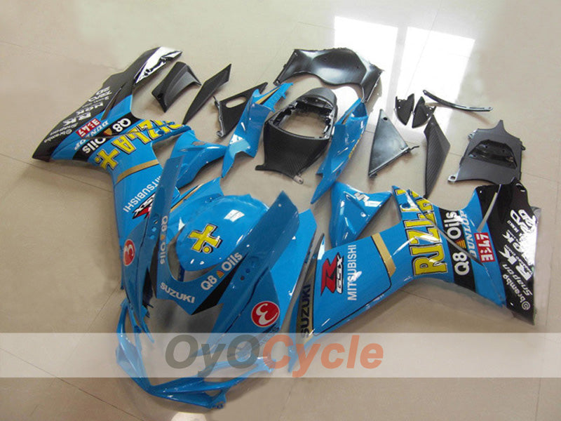 Verkleidungskit für 11-26 GSX R750 - Blau, Schwarz - Rizla+ #OYO87903210 Hauptbild