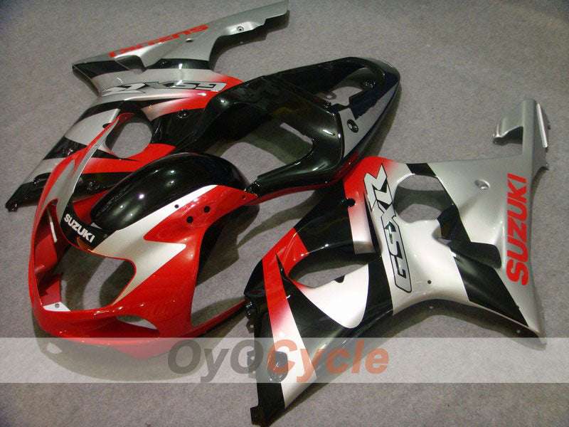 Einspritz-Verkleidungssatz für GSX R600 01-03 - Rot, Schwarz - Werksstil #OYO87901102 Hauptbild