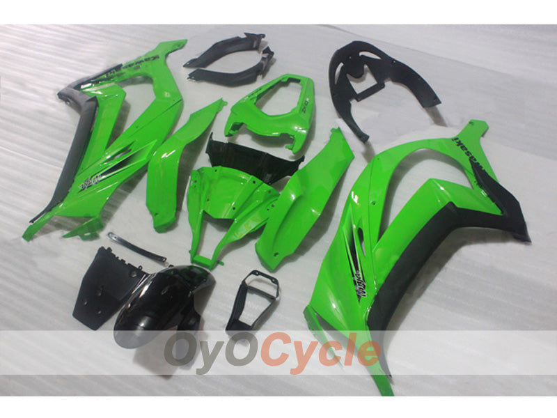 Verkleidungssatz für 11-15 NINJA ZX-10R - Grün, Schwarz - Werksstil #OYO87903126 Hauptbild