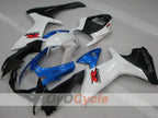 Einspritzverkleidungs-Kit für 11-26 GSX R750 - Weiß, Schwarz - Werksstil #OYO87903193