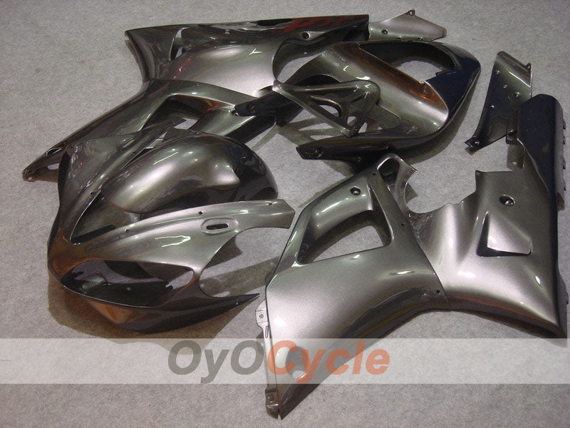 Verkleidungssatz für Einspritzmodelle für YZF-R1 00-01 - Silber - Werksstil #OYO87900777 Hauptbild