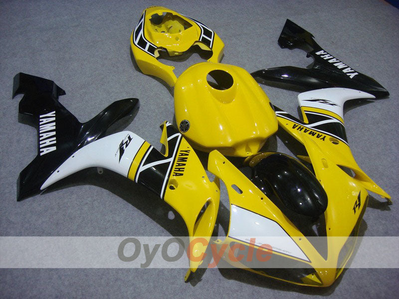 Spritzverkleidungssatz für 04-06 YZF-R1 - Gelb, Schwarz - Werksstil #OYO87900838 Hauptbild