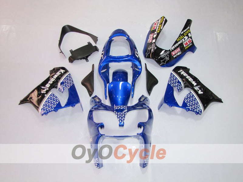 Verkleidungssatz für NINJA ZX-9R 00-01 - Blau, Schwarz - Nakano #OYO87903032 Hauptbild