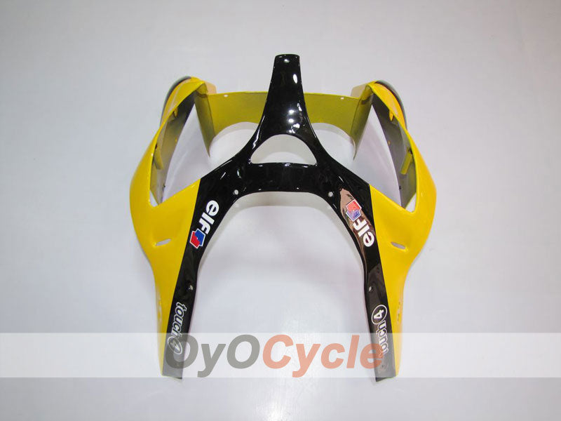 Einspritzverkleidungssatz für 00-02 NINJA ZX-6R - Gelb, Schwarz - Monster #OYO87901716