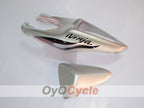 Spritzguss-Verkleidungssatz für 07-08 NINJA ZX-6R - Rot, Silber - Flame #OYO87901933