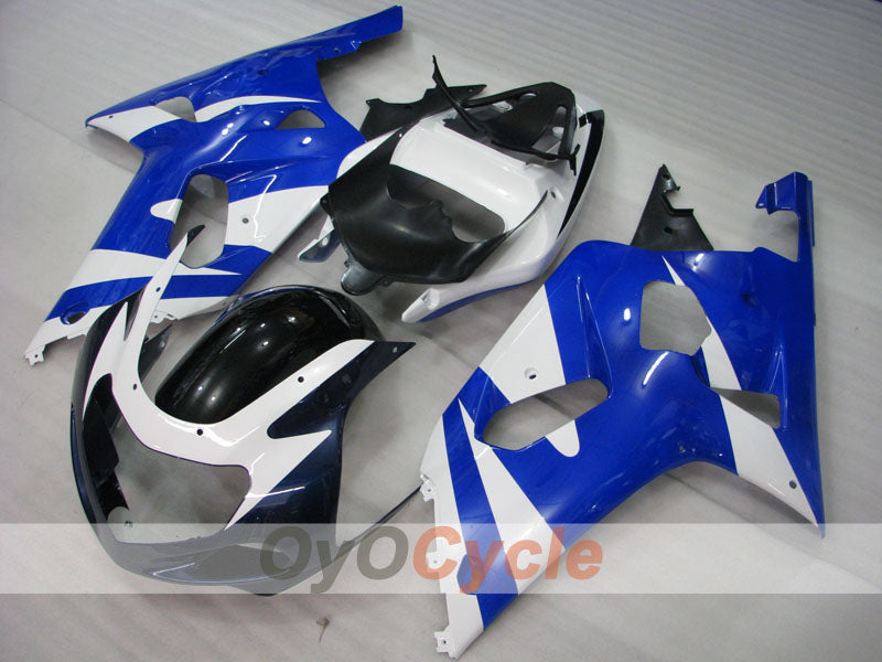 Verkleidungskit für Einspritzmodelle 00-02 GSX R1000 - Blau, Weiß, Schwarz - Werksdesign #OYO87905197 Hauptbild