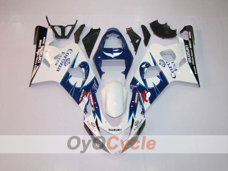 Einspritz-Verkleidungssatz für 04-05 GSX R750 - Blau, Weiß - Corona #OYO87901237 Hauptbild