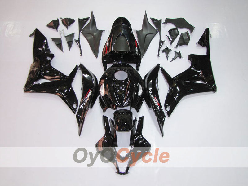 Verkleidungssatz für Einspritzanlage für CBR600RR 07-08 - Schwarz - Werksdesign #OYO87900381 Hauptbild