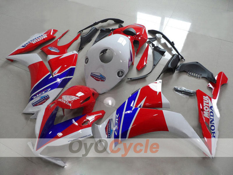 Einspritzverkleidungssatz für 12-16 CBR1000RR - Rot, Weiß - MOTUL #OYO87903336 Hauptbild