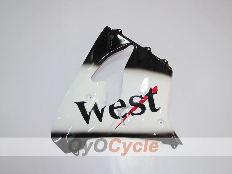 Verkleidungskit für NINJA ZX-9R 98-99 - Weiß, Schwarz - West #OYO87903022