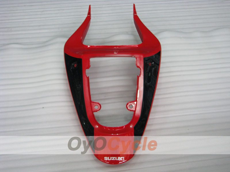 Verkleidungssatz für 01-03 GSX R600, Spritzguss - Rot, Silber - Werksstil #OYO87905084