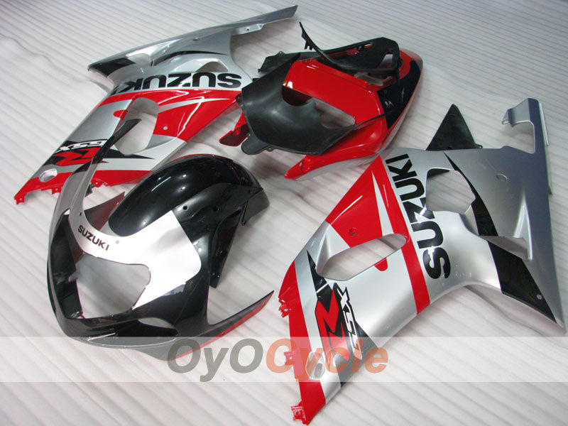 Einspritzverkleidungssatz für GSX R750 00-03 - Rot, Schwarz, Silber - Werksdesign #OYO87905139 Zweitbild