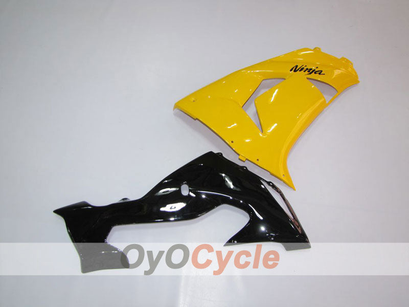 Einspritzverkleidungssatz für NINJA ZX-10R, 06-07 - Gelb, Schwarz - Werksstil #OYO87901578