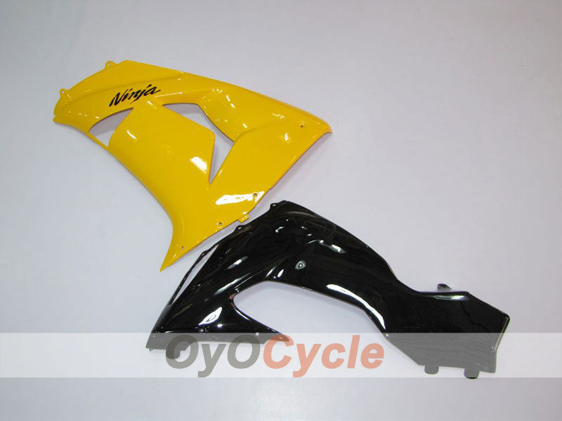 Einspritzverkleidungssatz für NINJA ZX-10R, 06-07 - Gelb, Schwarz - Werksstil #OYO87901578