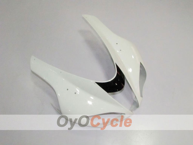 Einspritz-Verkleidungssatz für 07-08 NINJA ZX-6R - Weiß, Schwarz - Monster #OYO87901947
