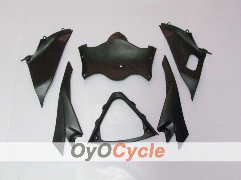 Einspritzverkleidungssatz für GSX R750 08-10 - Rot, Schwarz - Flame #OYO87901432