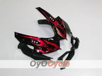 Einspritzverkleidungssatz für GSX R750 08-10 - Rot, Schwarz - Flame #OYO87901432