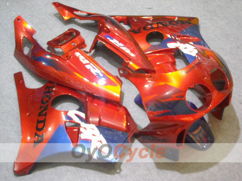 Verkleidungssatz für Einspritzmodelle, 90-94 CBR250RR - Rot - Fireblade #OYO87902941