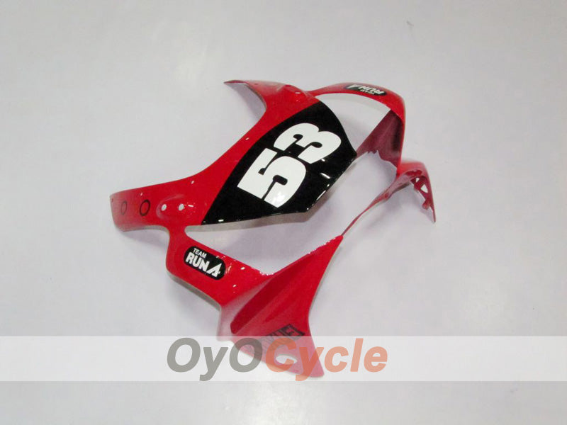 Einspritzverkleidungs-Kit für 02-03 CBR900RR 954 - Rot, Schwarz - Werksstil #OYO87902841