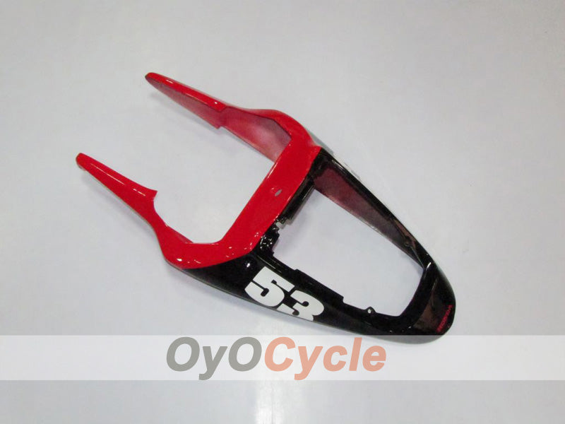 Einspritzverkleidungs-Kit für 02-03 CBR900RR 954 - Rot, Schwarz - Werksstil #OYO87902841