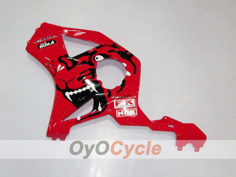 Einspritzverkleidungs-Kit für 02-03 CBR900RR 954 - Rot, Schwarz - Werksstil #OYO87902841