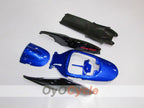 Einspritz-Verkleidungskit für 06-07 GSX R600 - Blau, Schwarz - Werksstil #OYO87901542