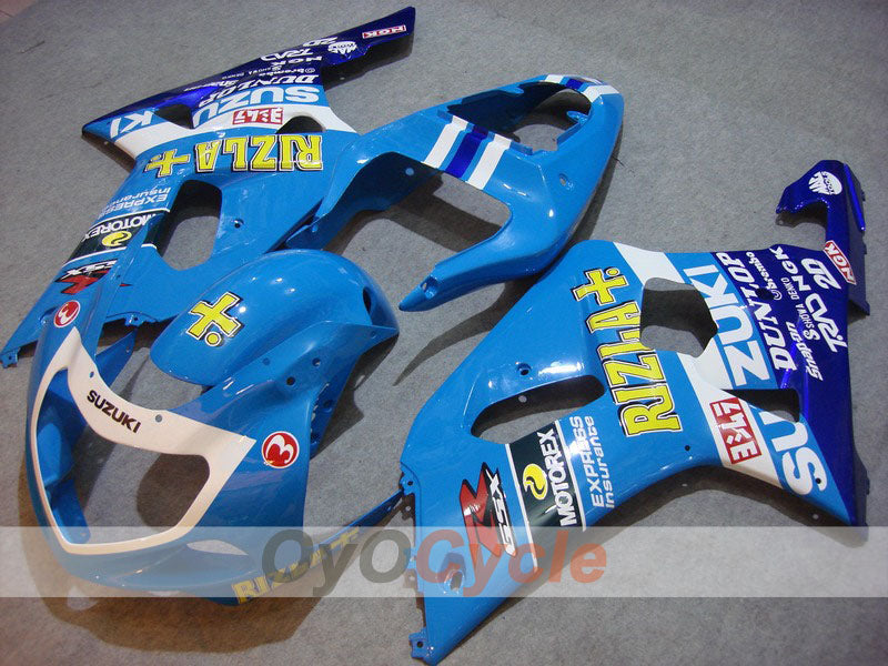 Verkleidungssatz für Einspritzermodelle für 00-02 GSX R1000 - Blau - Rizla+ #OYO87901802 Hauptbild