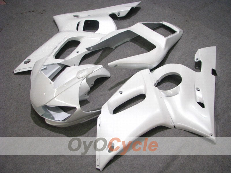 Einspritz-Verkleidungskit für YZF-R6 98-02 - Weiß, Matt - Werksstil #OYO87901019 Hauptbild