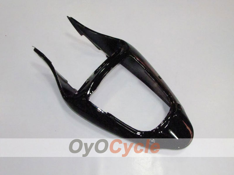 Einspritzverkleidungssatz für NINJA ZX-6R 00-02 - Schwarz, Silber - Werksstil #OYO87901691