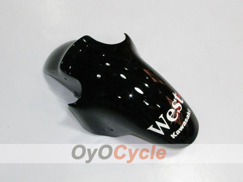 Spritzguss-Verkleidungssatz für NINJA ZX-12R 02-05 - Weiß, Schwarz - West #OYO87903116