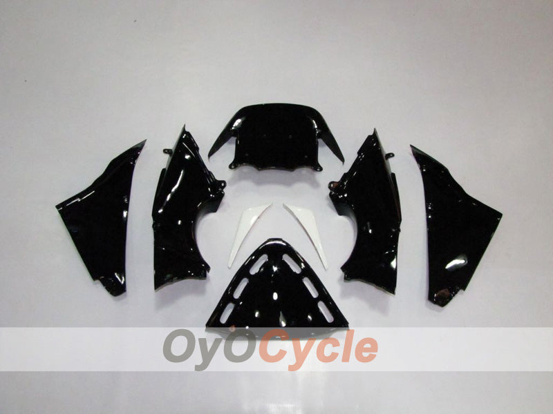 Spritzguss-Verkleidungssatz für NINJA ZX-12R 02-05 - Weiß, Schwarz - West #OYO87903116