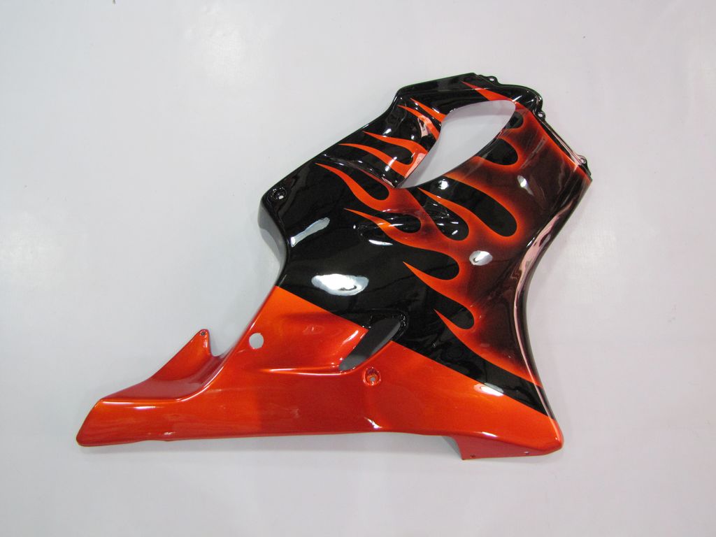 Einspritzverkleidungssatz für 99-00 CBR600F4 - Orange, Schwarz - Flamme #OYO87902857 Zweitbild