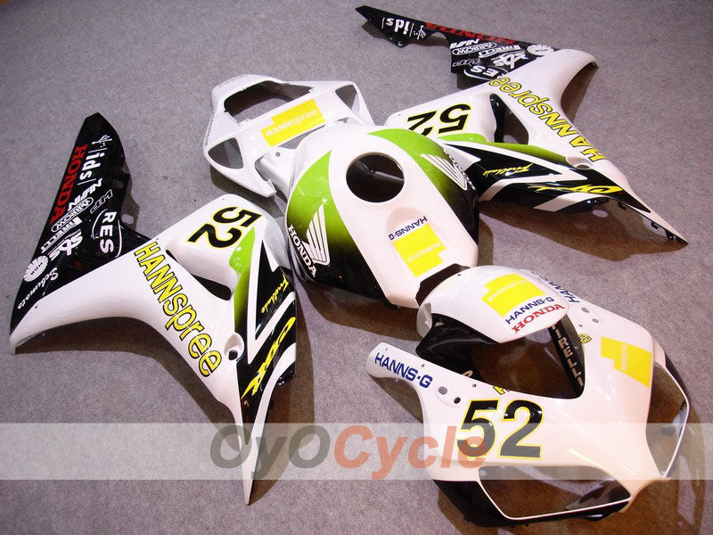 Verkleidungssatz für Einspritzermodelle der CBR1000RR 06-07 - Weiß, Schwarz - HANN Spree #OYO87900609 Hauptbild