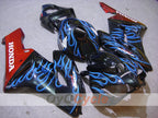 Einspritzverkleidungssatz für CBR1000RR 04-05 - Blau, Schwarz - Flame #OYO87900489