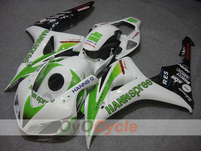 Verkleidungssatz für Einspritzermodelle der CBR1000RR 06-07 - Weiß, Schwarz - HANN Spree #OYO87900610 Hauptbild