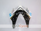 Einspritzverkleidungssatz für 03-04 CBR600RR - Weiß, Schwarz - Konica Minolta #OYO87902526