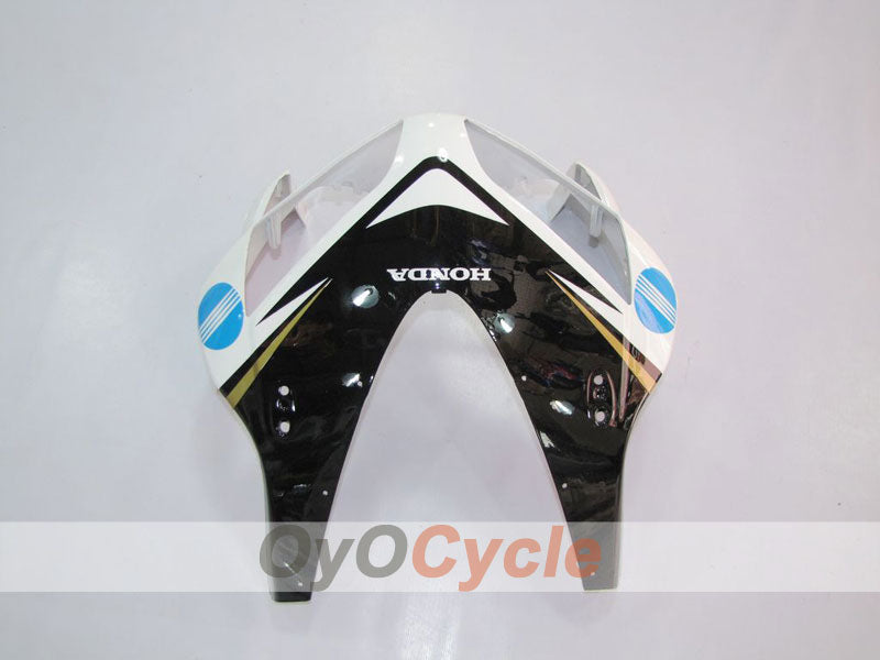 Einspritzverkleidungssatz für 03-04 CBR600RR - Weiß, Schwarz - Konica Minolta #OYO87902526