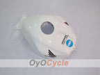 Einspritzverkleidungssatz für 03-04 CBR600RR - Weiß, Schwarz - Konica Minolta #OYO87902526