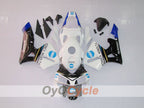 Einspritzverkleidungssatz für 03-04 CBR600RR - Weiß, Schwarz - Konica Minolta #OYO87902526