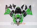 Einspritz-Verkleidungskit für 04-05 NINJA ZX-10R - Grün, Schwarz - Monster #OYO87901544