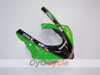 Einspritz-Verkleidungskit für 04-05 NINJA ZX-10R - Grün, Schwarz - Monster #OYO87901544