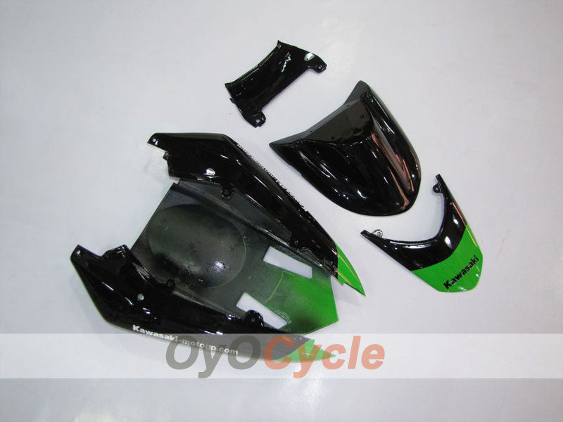 Einspritz-Verkleidungskit für 04-05 NINJA ZX-10R - Grün, Schwarz - Monster #OYO87901544