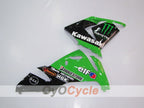 Einspritz-Verkleidungskit für 04-05 NINJA ZX-10R - Grün, Schwarz - Monster #OYO87901544