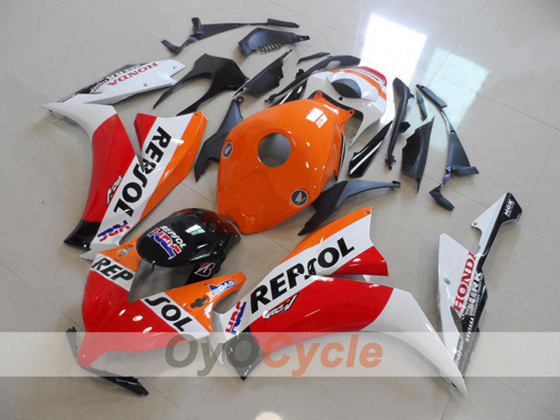 Einspritz-Verkleidungssatz für CBR1000RR, Baujahre 12-16 - Orange, Weiß - Repsol #OYO87903343 Hauptbild