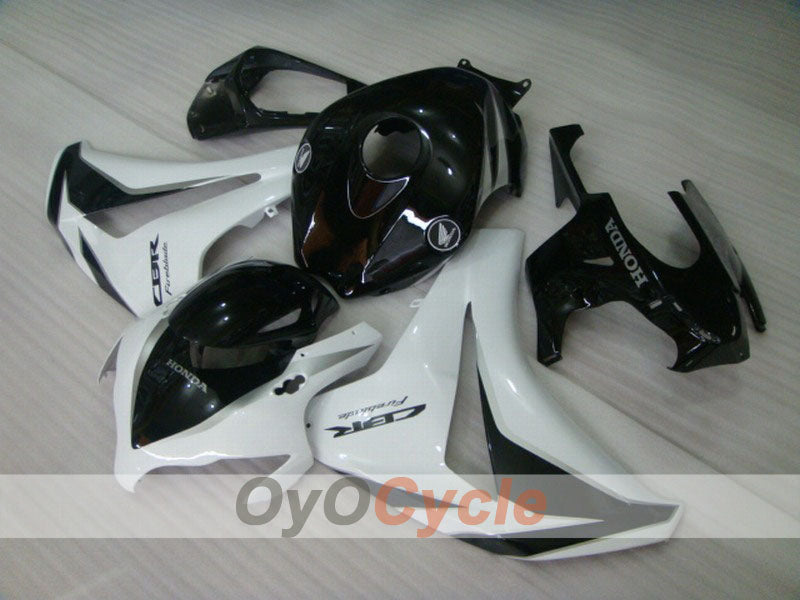 Verkleidungssatz für 08-11 CBR1000RR mit Einspritzung - Weiß, Schwarz - Fireblade #OYO87900669 Hauptbild