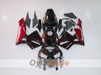 Verkleidungssatz für Einspritzer für CBR600RR 05-06 - Rot, Schwarz - Flammenmuster #OYO87900239