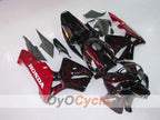 Verkleidungssatz für Einspritzer für CBR600RR 05-06 - Rot, Schwarz - Flammenmuster #OYO87900239